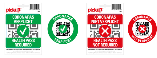 Lees meer over het artikel Pickup Stickers coronapas